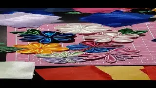 RayLineDo 15pcs 25 * 20cm Silky Satin Patchwork Fabric Bundle Quilting Wedding Table Decor in Review