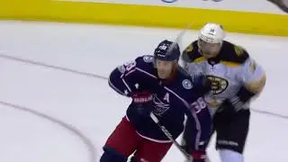 Jenner's first goal of the season (10/30/2017 BOS vs. CBJ)
