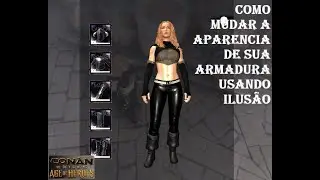 Conan exiles, como mudar a apar&ecirc;ncia e as cores de suas armaduras