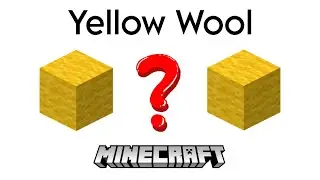 How To Make Yellow Wool In Minecraft