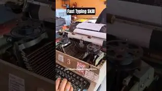 Fastest Type Writing Skills|Skill development #shorts #typewriting #computer #code #vacationclass