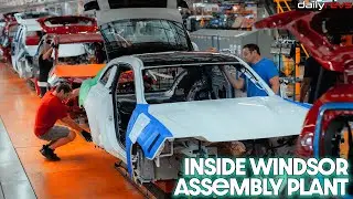 Dodge Charger Daytona Manufacturing | Inside Stellantis&rsquo; Windsor Assembly Plant !