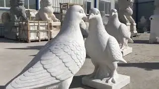 Factory Customized Large-Size Marble Sculptures for Outdoor Decoration#sculpturefactory