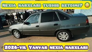 Nexia narxlari 2026-yil Yanvar oyida. Andijon mashina bozoridan lavhalar. #andijonbozor 