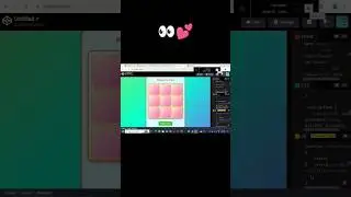 Colorful Tic-Tac-Toe Game with AI and Dynamic Background - Full Gameplay #coding #youtubeshorts