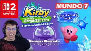 🌟 Kirby Forgotten Land Switch 2 – Mundo 7: Discovera Observatio | Gameplay en Español 🌌🩷