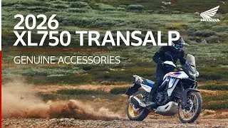 2026 XL750 Transalp Genuine Accessories | Adventure Motorcycle | Honda