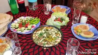 تعالو شوفو اتسحرنا ايه/اول سحور لينا في رمضان