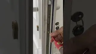 How to change a PVC door barrel lock (also known as Eurocell cylinder lock) #tips  #doors