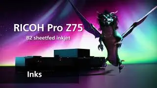 Ricoh - Pro Z75 B2 sheetfed inkjet press &ndash; ink technology