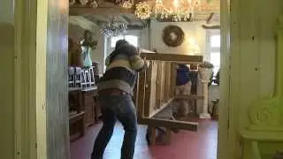 Teak tafel oud hout | Teak Tisch rustikal
