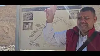 Valley of the Kings KV5 Sons of Pharaoh Ramses II Tomb in Luxor - Egypt Nov 2024 Journey