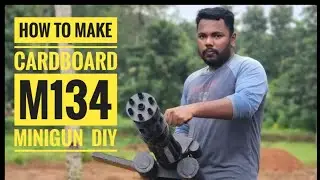 DIY M1 34 Minigun Build | Step-by-Step Guide to Crafting a Custom Minigun