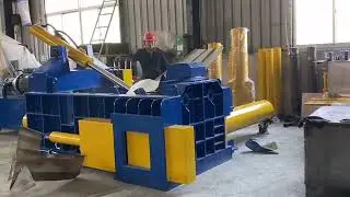 Aluminum Profiles Compress Baler#recycle #machine #aluminium #profiles #compressor #baler