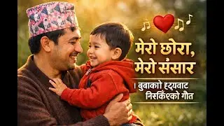 मेरो छोरा, मेरो संसार | बुबाको हृदयबाट निस्किएको गीत :छोरालाई समर्पित गीत | बाबुको त्याग र गर्व