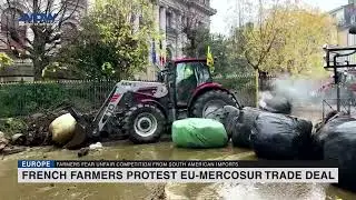 French farmers protest EU-Mercosur trade deal