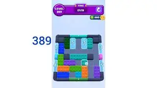 Color Block Jam Level 389 Walkthrough