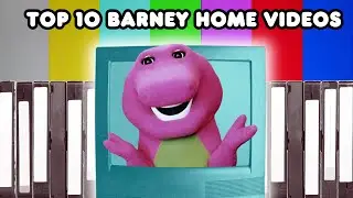 Top 10 Barney Home Videos | Ranking Series | Tee-Riffic Tributes