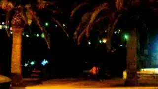 Mala Plaza Ulcinj Night time in August 2010