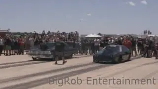 Jamonds Blown Impala gets loose into a Wheat field