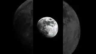 VIEW ON LARGE SCREEN !! Moon - Mars (the tiny dim spot)  