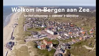 Bergen aan Zee gezien vanuit een drone