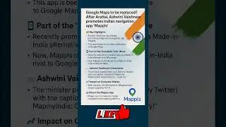 🇮🇳 &ldquo;Goodbye Google Maps! India&rsquo;s Own Mappls App is Taking Over!&rdquo;