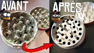 Tuto : Comment nettoyer votre grinder &eacute;graineuse broyeur etc ! Tutoriel weed cannabis SQDC clean
