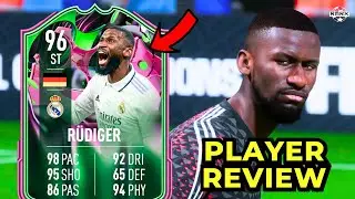 96 ОБЗОР ИГРОКА АНТОНИО РЮДИГЕРА &laquo;ОБОРОТНИ&raquo; &mdash; FIFA 23 ULTIMATE TEAM