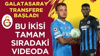 Galatasaray gözünü transfere dikti. Noa Lang tamam. Onyedika, Goretzska, Andre, Beraldo
