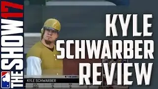 90 Overall Kyle Schwarber Review! MLB The Show 17