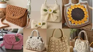 Stylish Crochet Handbag Designs | Trendy Handmade Bags for Women