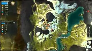 Guild Wars Two (Gw2) Krongar Pass Vista | Timberline Falls  | Vista Spotter