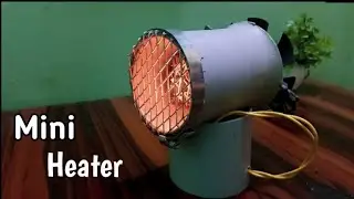 How to make a Mini Study Heater || Home made #experiment #creative #project
