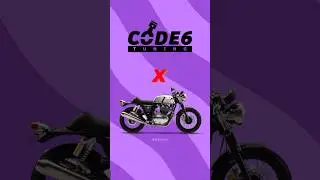 Continental GT650 🔥with Code 6 Tuning &ndash; Insane Power Boost❗🚀 #code6
