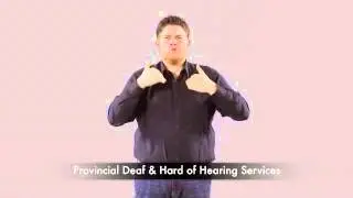 Provincial Deaf and Hard of Hearing Services