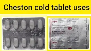 Cheston cold tablet uses in hindi | dose uses side effects #chestoncoldtablet 