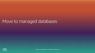 I Analyze Data - Move to Managed Databases (Level 200)