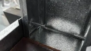 Joint B self tapping screw connection for thin-walled steel profiles