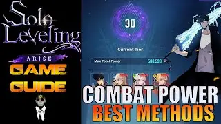 Solo Leveling Arise - Raising CP! Get Bigger Faster! Methods to raise COMBAT POWER!