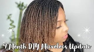 DIY Microlocs 9 Months Update