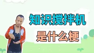 知识搅拌机是什么梗？吃意大利面，为啥要拌42号混凝土？