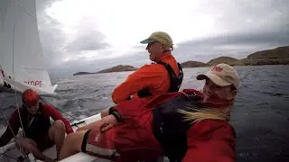 Gusty day in the Topaz Argo at Mark Warner, Lemnos Island, Greec