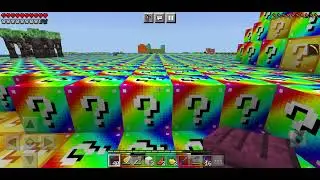 minecraft but the world is lucky block || SGAMING @Nimish Gaming