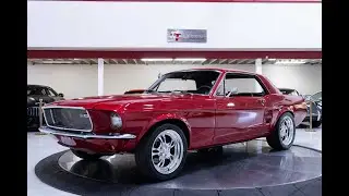1967 Ford Mustang Coupe Restomod Startup, Walk Around, Exhaust | For Sale at GT Auto Lounge