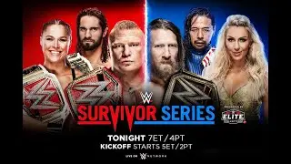 WWE Survivor Series 2018 - WWE 2K19 Universe Mode Full Card Playthrough