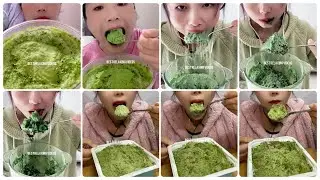 [ASMR] HEAVY MATCHA POWDER EATING 💚😋& MATCHA ICE MUKBANG & MATCHA ICE EATING & NEW ICE EATERS 🫠