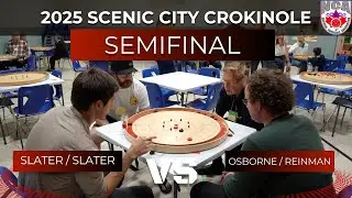 Полуфинал Scenic City Crokinole Classic 2025 года: &laquo;Слейтерс&raquo; против &laquo;Осборна Рейнмана&raquo;
