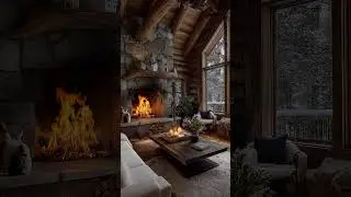 🔥 Rustic Winter Cabin Escape &ndash; Inspired by Big Sky, Montana&rsquo;s Snowy Tranquility #CabinWoven