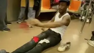 Fun black man in trains #Fun #realtilted #ChAshraf